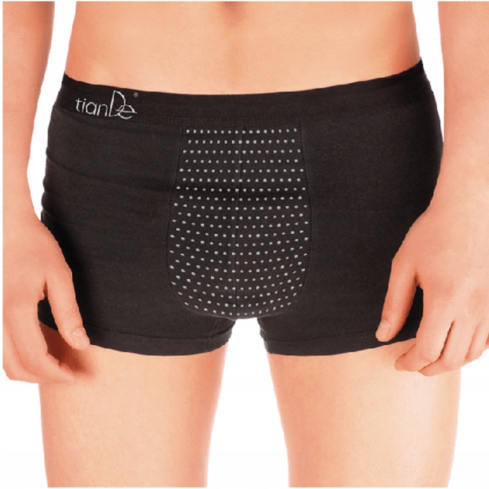 Bielizna męska z turmalinem i magnesami na problemy z prostatą i potencją