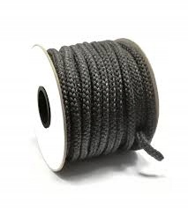 Sznur,uszczelka,piec,kominek żaroodporna 8 mm/1 mb