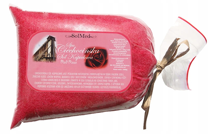 

SolMed Ciechocinek sól Czerwona Róża 1 kg