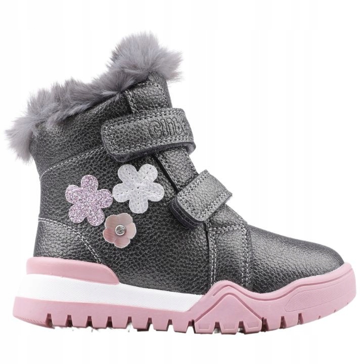 Traperki śniegowce dziewczęce ocieplane botki Bohater / Bajka brak