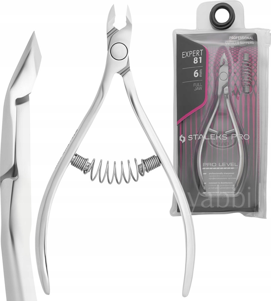 Staleks Kleště na kůžičku Expert NE-81-6 6 mm