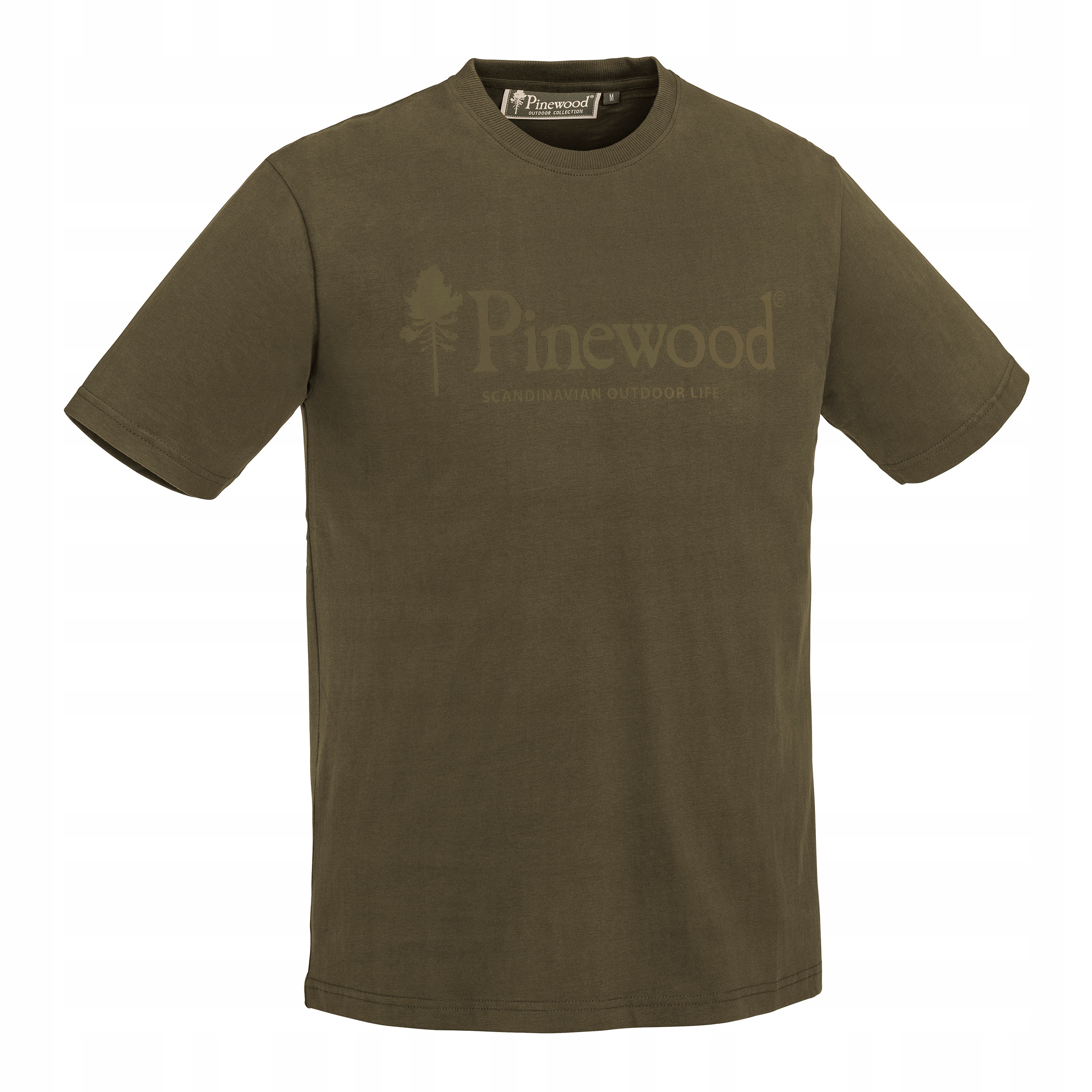 Koszulka męska t-shirt Pinewood Outdoor Life zielona M