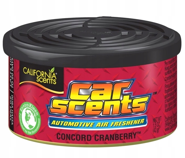 Gratisy# California Scents Car Zapach Concord Cranberry