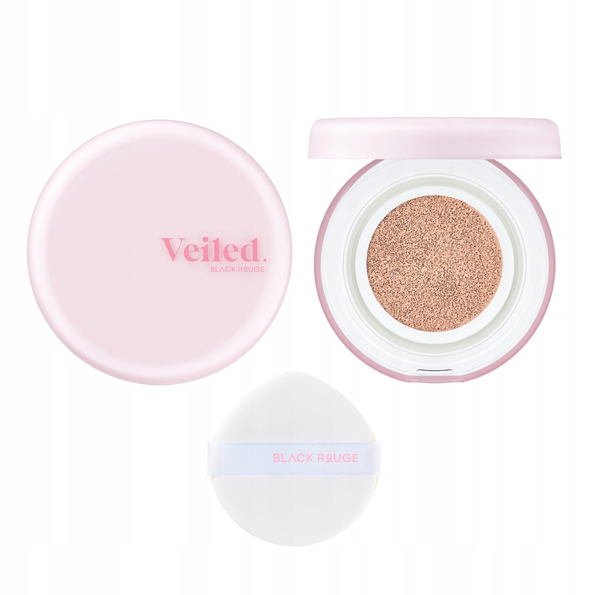 Black Rouge Layer Cushion podkladová báze s efektem soft-focus Spf 50 Veil
