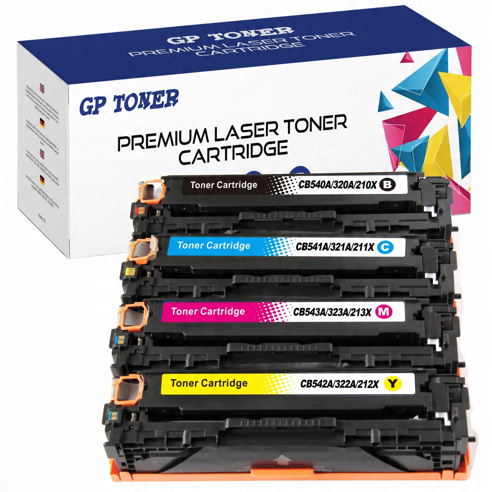 

4x Toner Do Hp Lj CM1415fw CM1415fn CP1525 CB540
