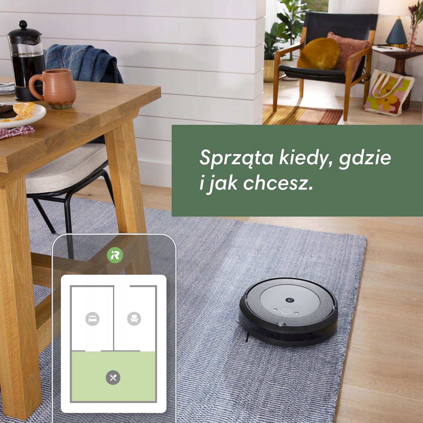 Robot sprzątający odkurzający ze stacją czyszczącą iRobot Roomba i5+ Marka iRobot