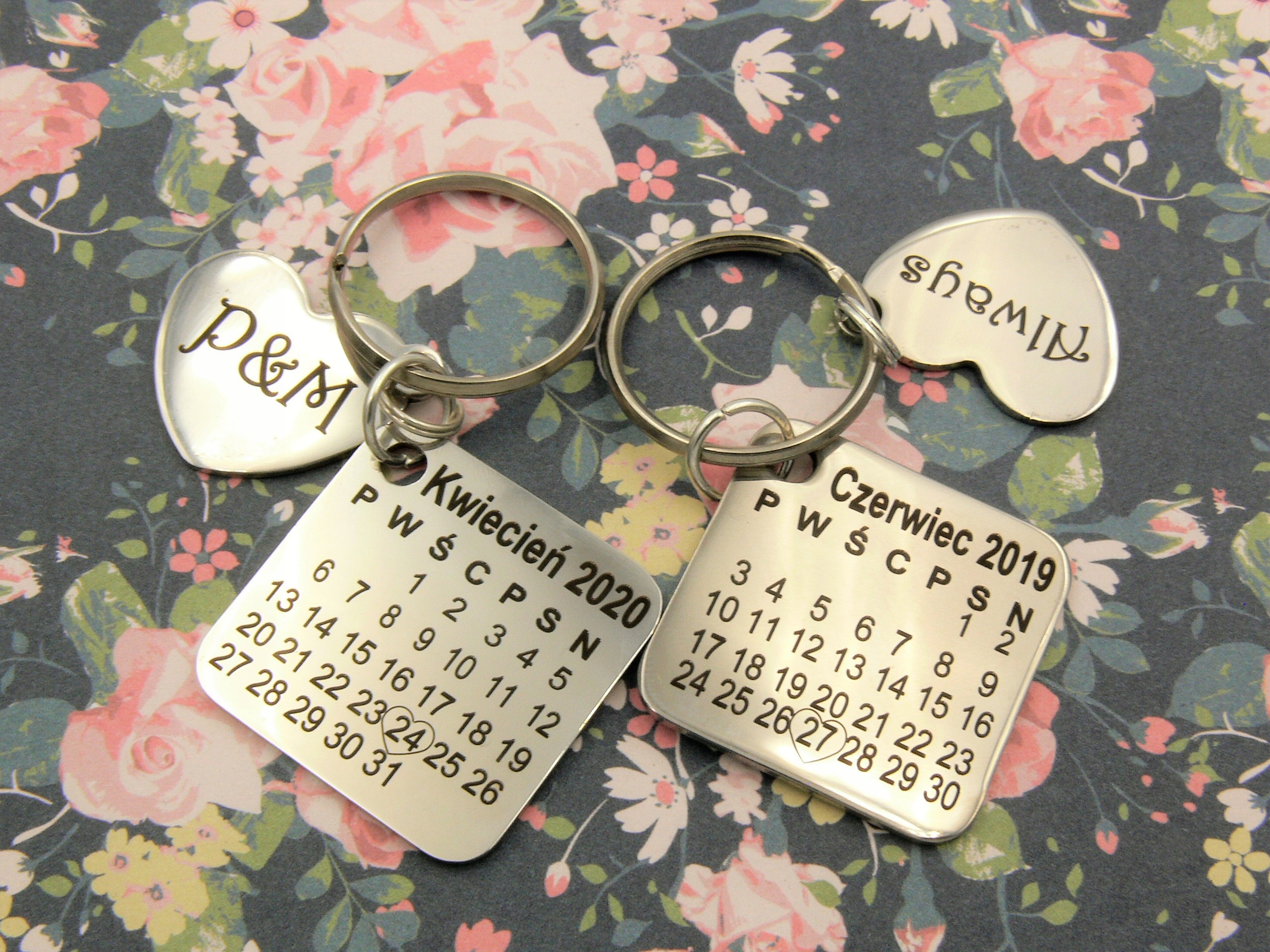 Kalendarzyk brelok z WŁASNĄ WAŻNĄ datą PL Marka inna
