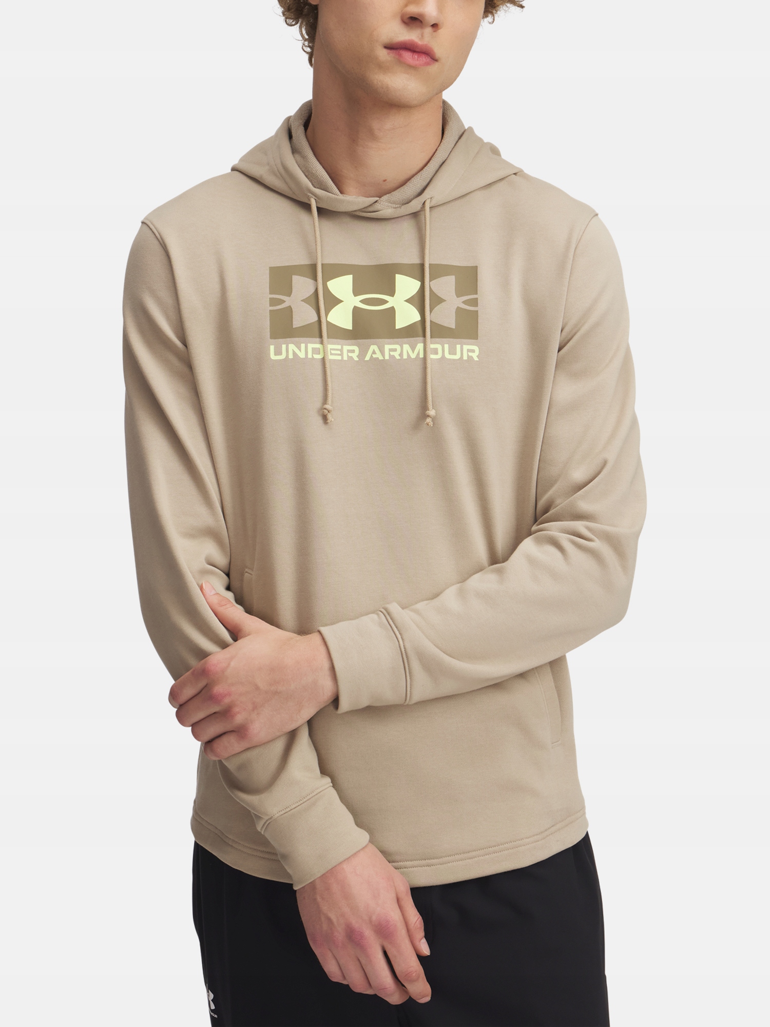 Pánská mikina Under Armour Ua Rival Terry Logo Hood