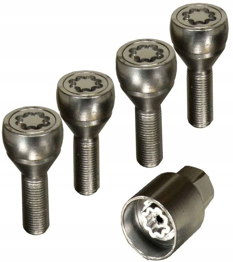 

Śruby Zabezpieczające Kół M14x1,5x45 Kula Premium+