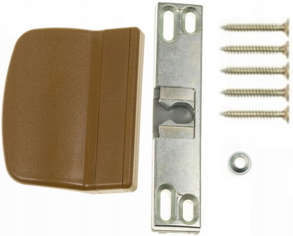 

Zatrzask Balkonowy Pochwyt Okno Drzwi Złoty Dąb