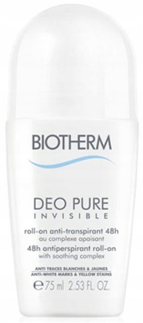 Biotherm Antiperspirant 48h 75 Ml Invisible Pure
