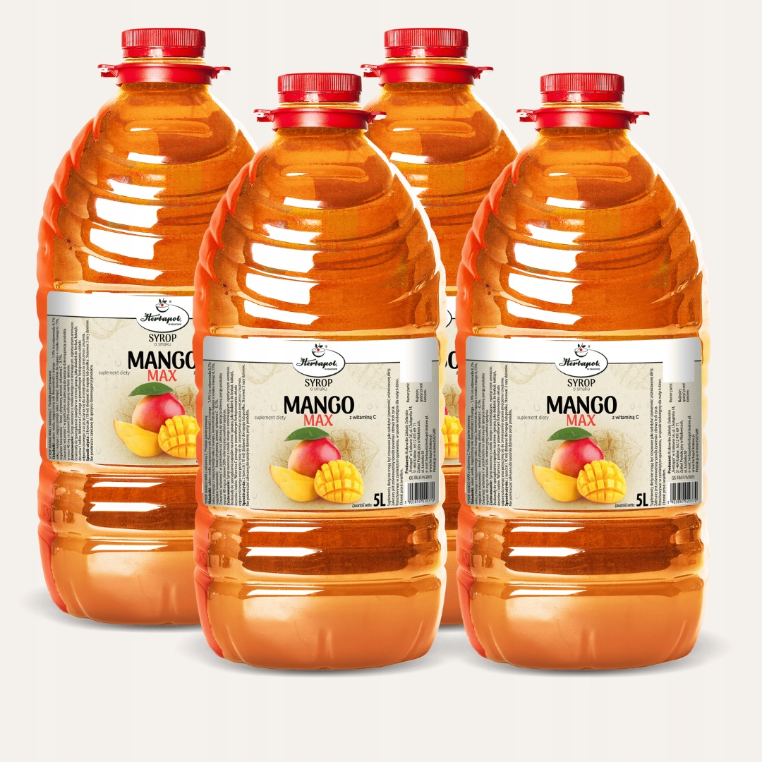 Syrop Mango Z Witaminą C 5L Herbapol Kraków