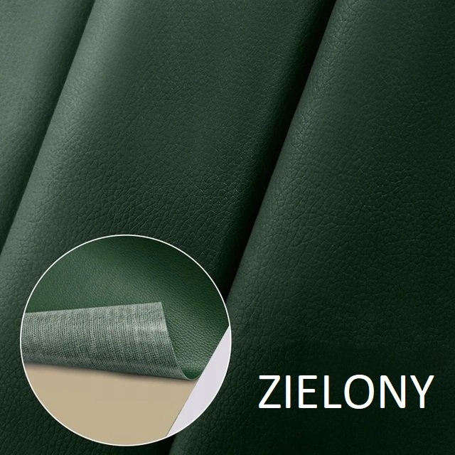 Samolepicí Záplata Kůže Záplata Zelená 137X50CM