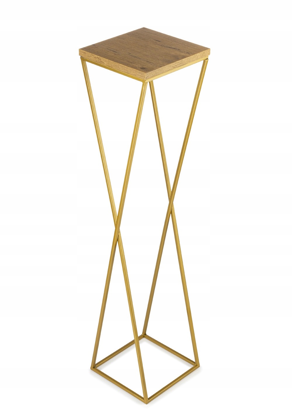 

Wysoki Kwietnik Metalowy Industrialny 100 cm Mdf