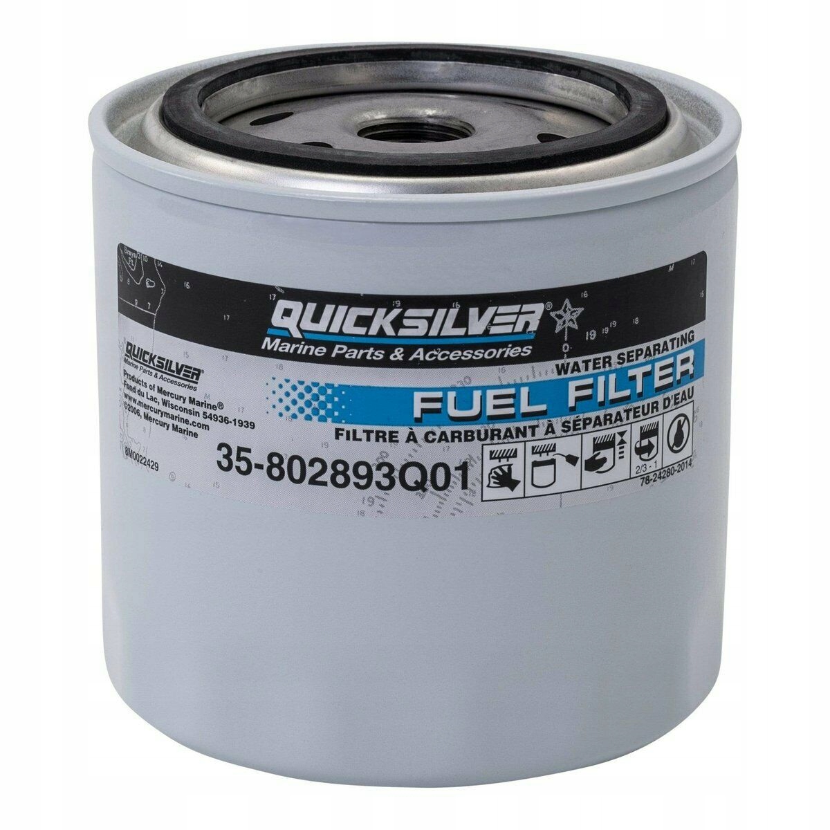 Palivový filtr Quicksilver 35-802893Q01