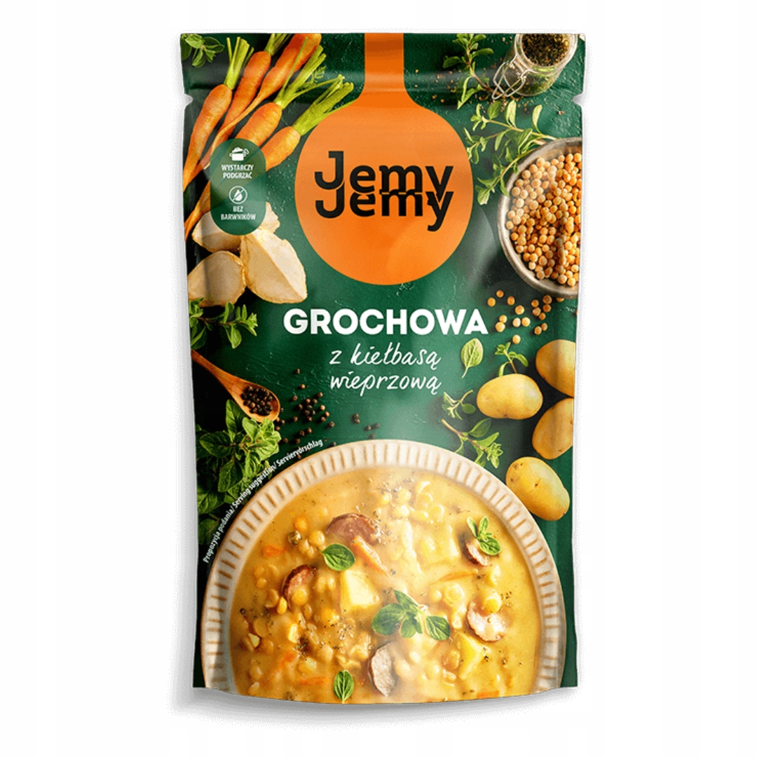 Zupa grochowa z kiełbasą wieprzową Profi 450g x 6 EAN (GTIN) 5901696011859