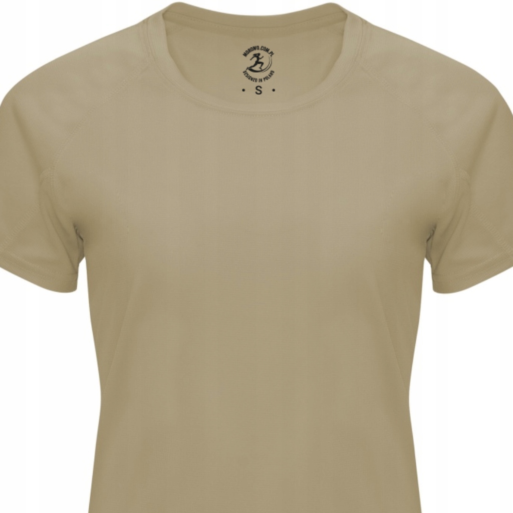 KOSZULKA TERMOAKTYWNA SPORTOWA DO BIEGANIA MOROWO DAMSKA PIASKOWA L EAN (GTIN) 5902557683901