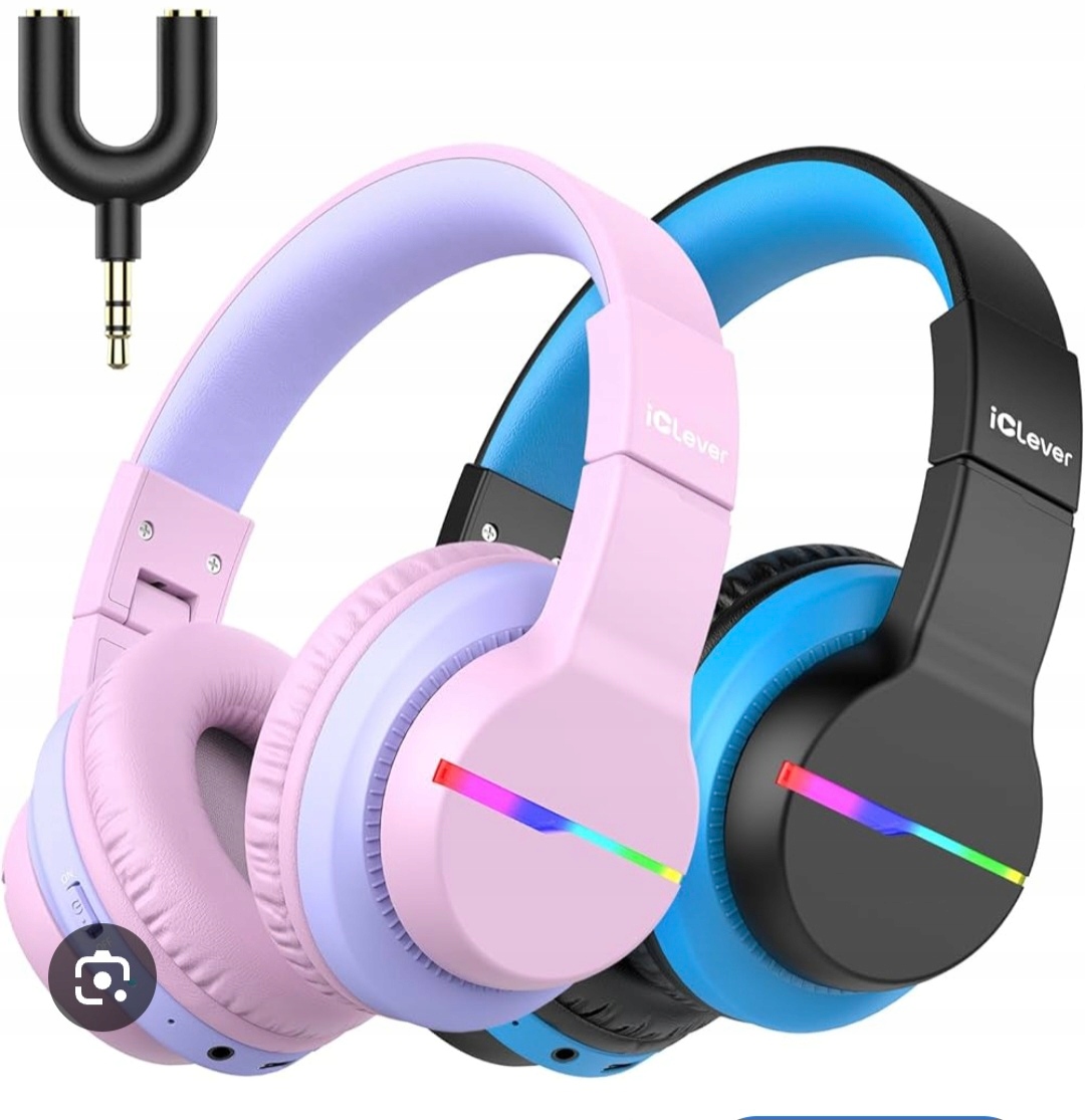 IClever BTH12 Bezdrátová Bluetooth sluchátka pro děti