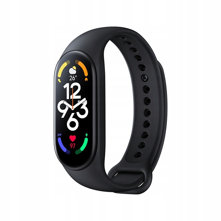Smartwatch Xiaomi Smart Mi Band 7 Język PL +FOLIA Materiał paska guma