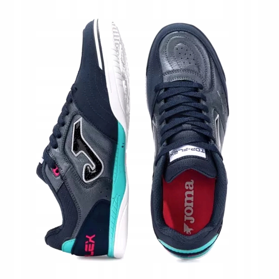 Fotbalová obuv halové Joma Top Flex 2521 In kožené sálovky futsal R 42,5