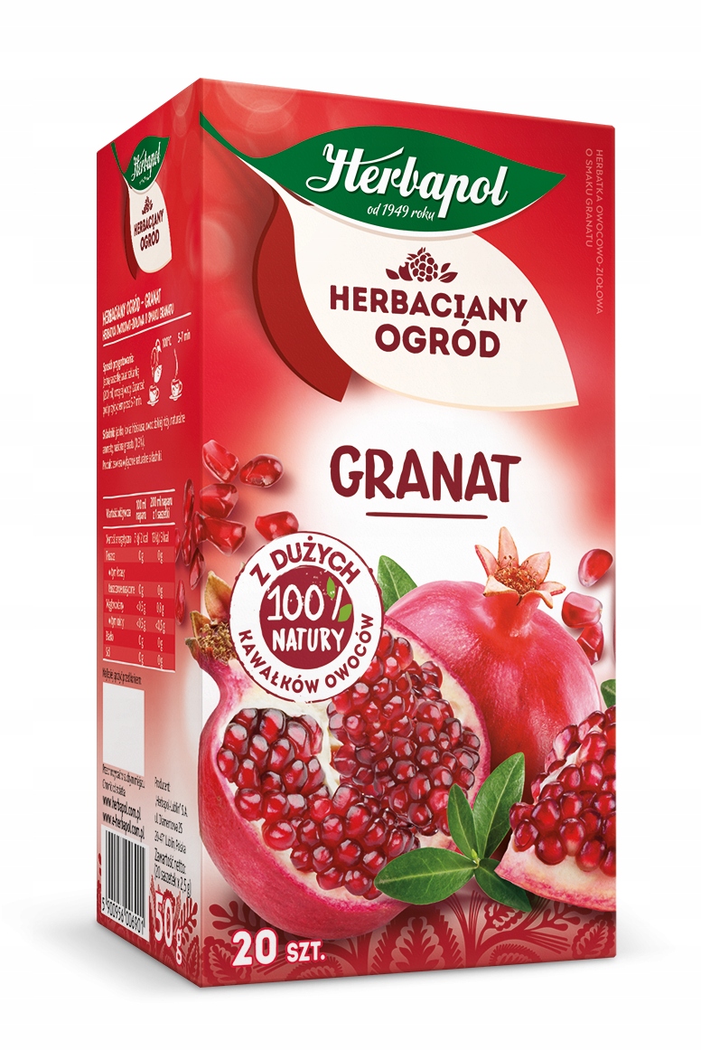 Herbata Herbapol Granat Ogród Ex20