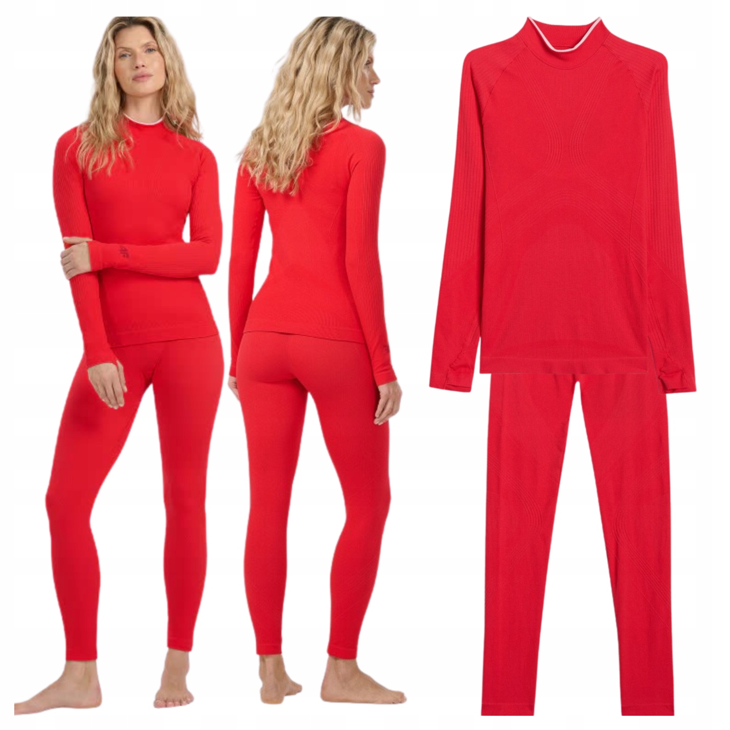 Spodní Prádlo 4F Dámské Termoaktivní Komplet Tričko Kalhoty Termo Oblečení