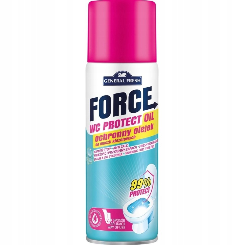 

Olejek do wc ochronny General Fresh 200ml Spray