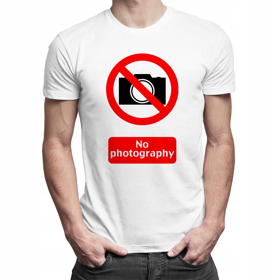 

No Photo - koszulka z nadrukiem dla niego