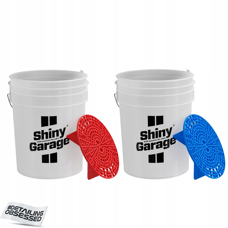 WIADRA mycie DETAILINGOWE Shiny Garage Wash Bucket