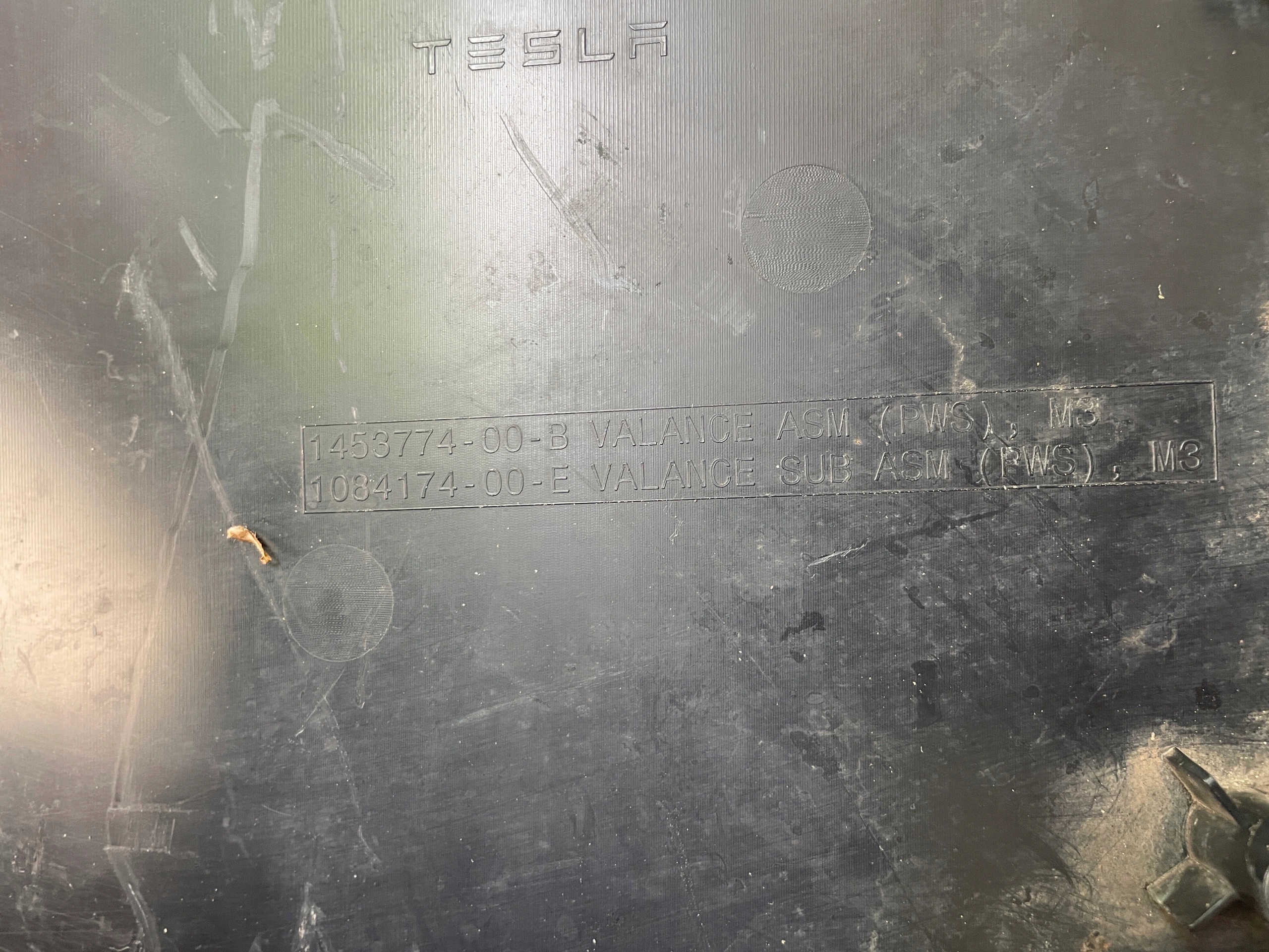 Tesla Model 3 1453774 cover below bumper front front