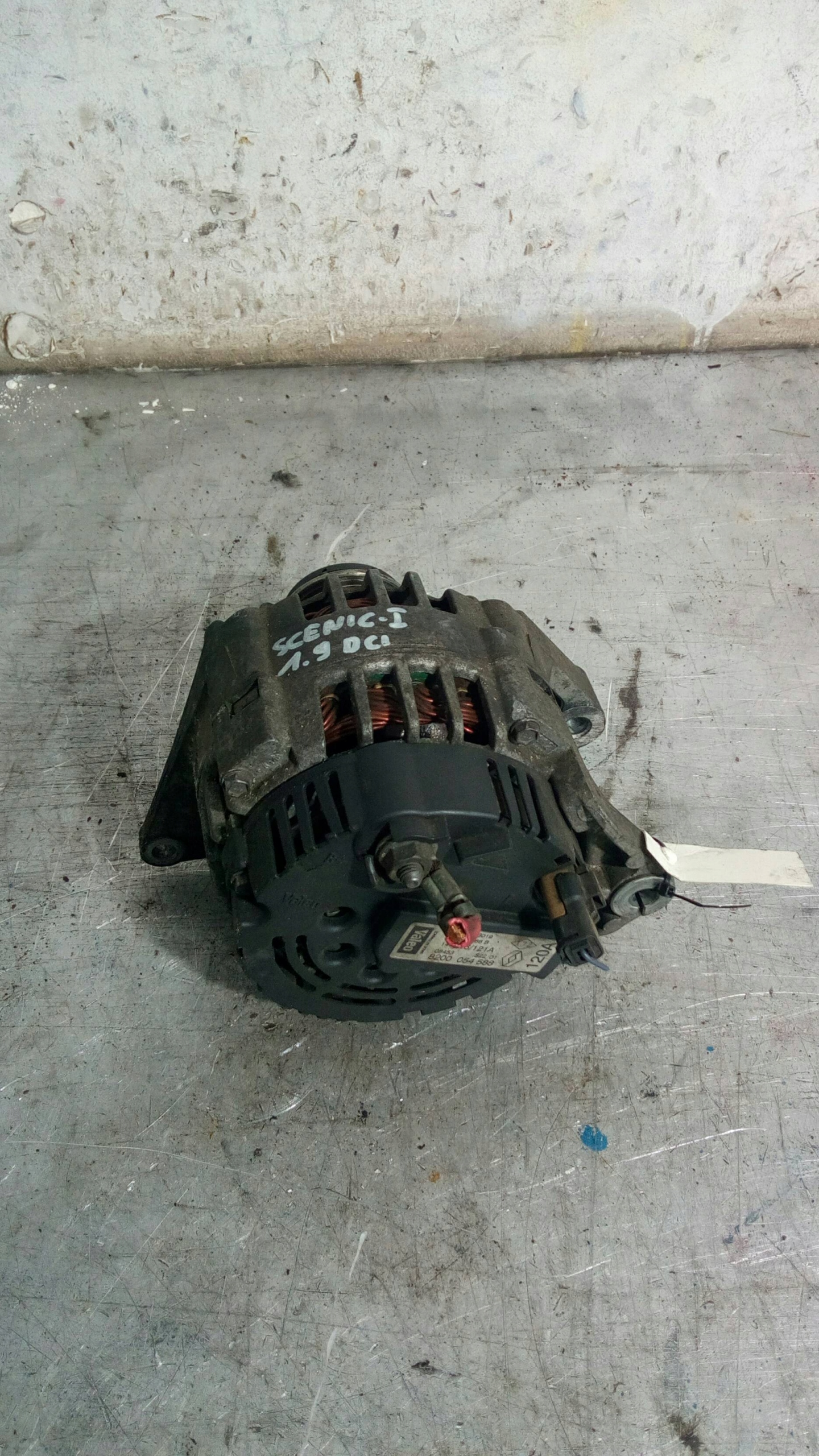 Alternator Renault Scenic I 1,9 DCI 8200054588 Producent części OEM
