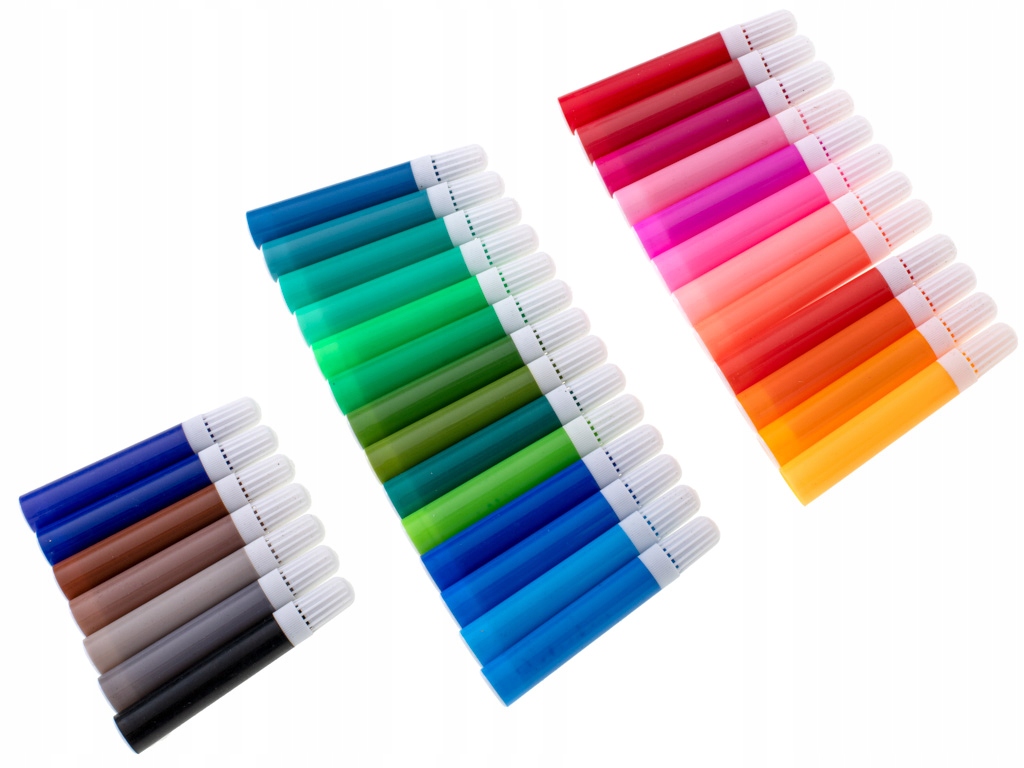 ZESTAW PLASTYCZNY DLA DZIECI DO MALOWANIA RYSOWANIA 145 ELEMENTÓW WALIZKA Kolor Wielokolorowy