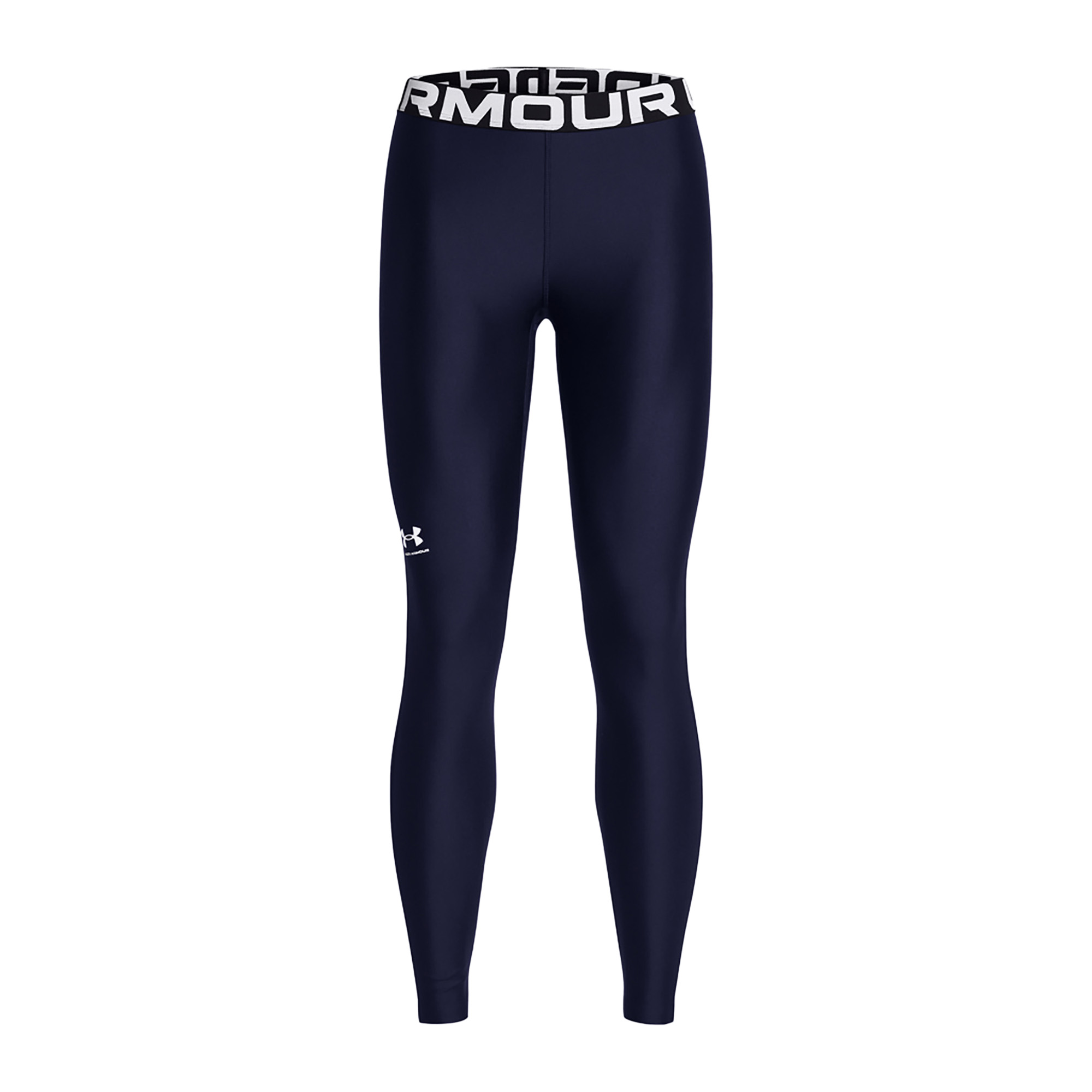 Legginsy damskie Under Armour HeatGear midnight navy/white Xs