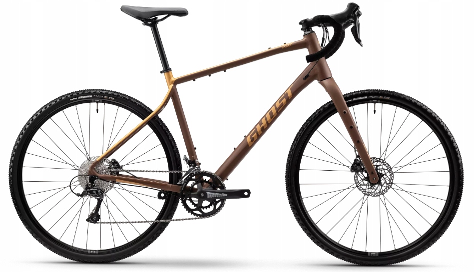 Rower gravel Ghost Asket Al brązowy 2025
