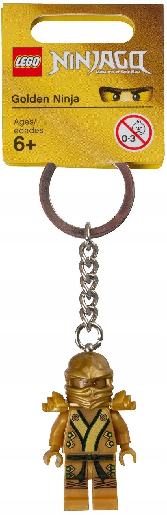 Unikat 850622 Lego Ninjago Złoty Golden Ninja brelok breloczek