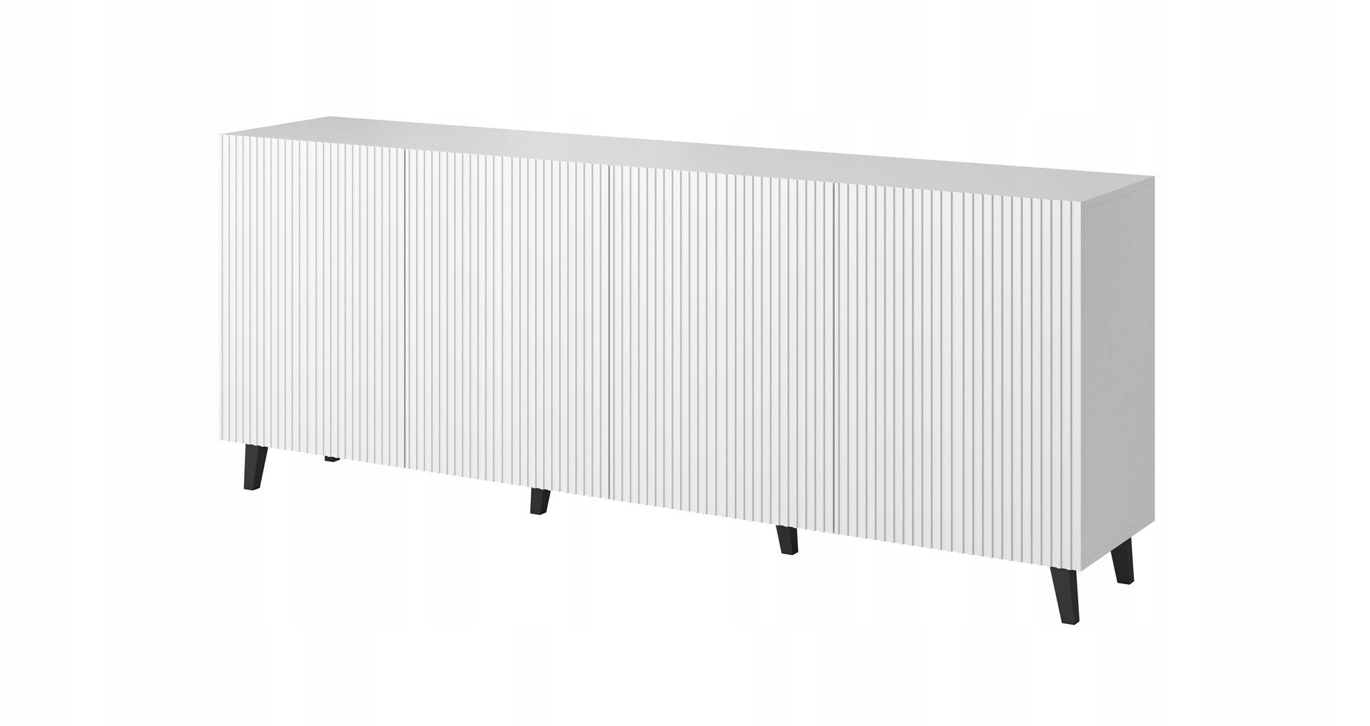 Komoda Pafos 200x40x82 biały mat