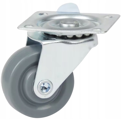 KÓŁKA MEBLOWE SAMOSKRĘTNE ZESTAW 4 SZT Rodzaj bez hamulca