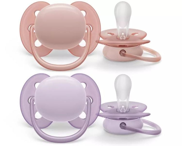 AVENT SMOCZEK ULTRA SOFT 0-6M ODDYCHAJĄCY + ETUI Rodzaj ortodontyczny