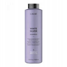 Lakmé Teknia White Silver Shampoo blond a šedé vlasy platinum 1000 ml