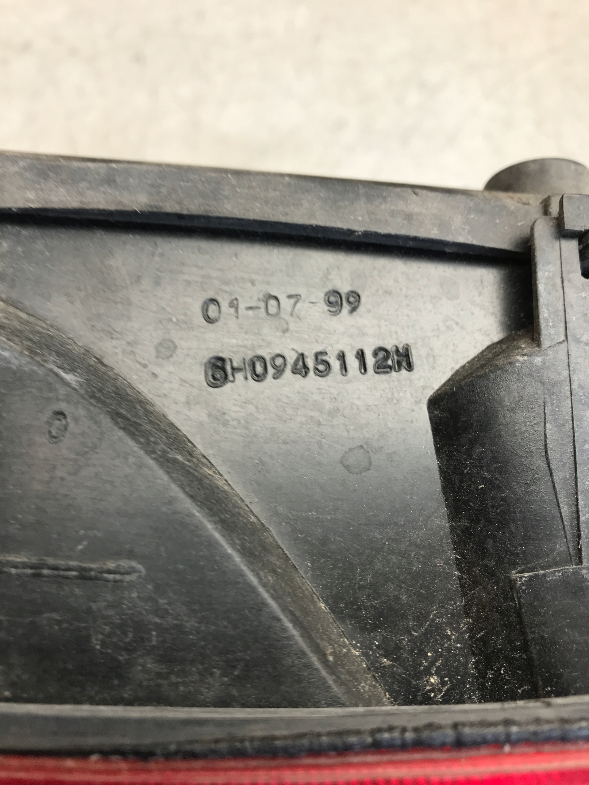 light right rear part SEAT AROSA 6H0945112H EUROPA