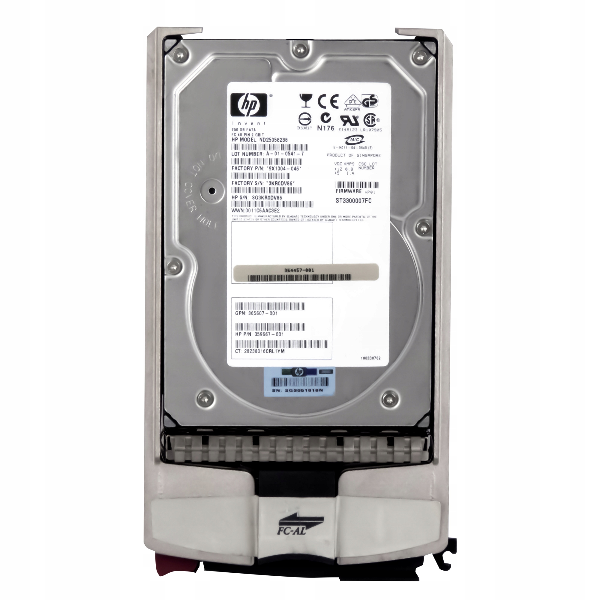 Hp 359667-001 250GB 10K Fc 2Gbps 3.5'' ND25058238