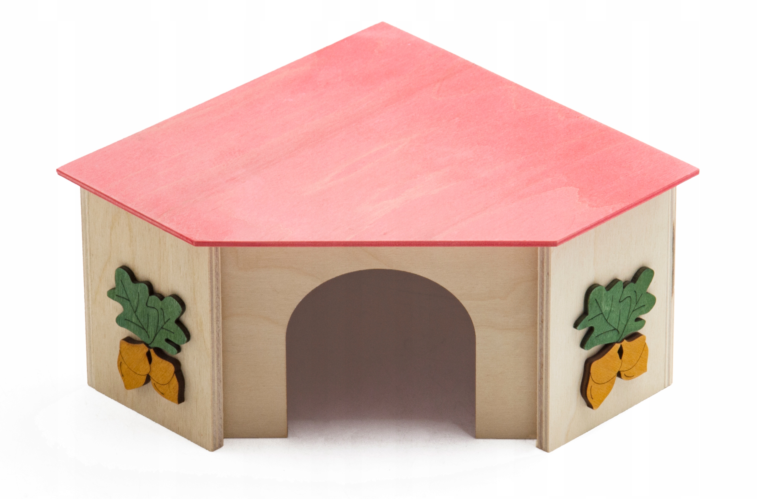 DOMEK CHATKA LEGOWISKO DLA ŚWINKI MORSKIEJ GRYZONI Szerokość produktu 21 cm