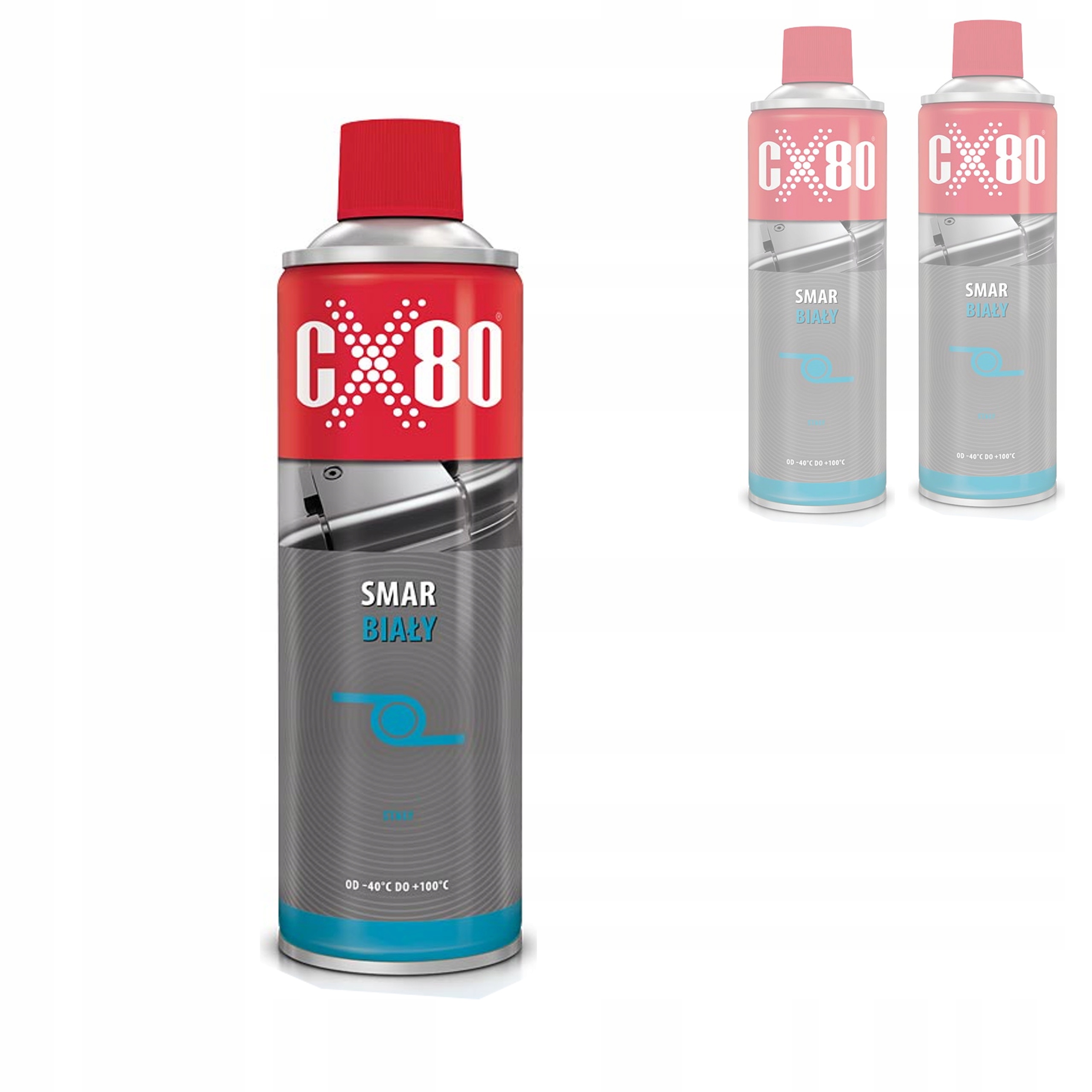 SMAR BIAŁY DO ZAMKÓW ZAWIASÓW NADWOZI 500ML CX-80