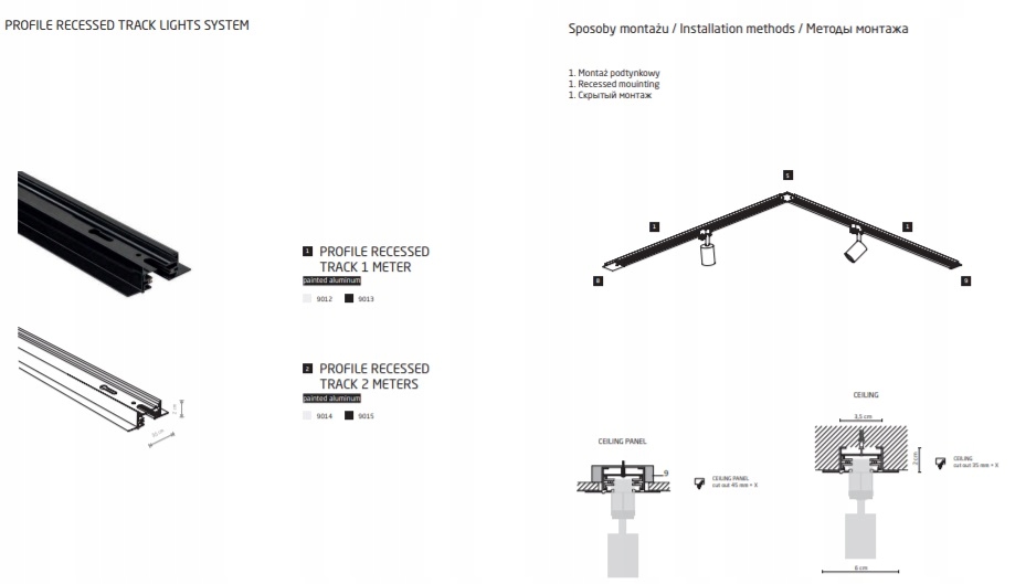 NOWODVORSKI 7622 FOCUS REFLEKTOR LED SZYNOPRZEWÓD Kod producenta 7622
