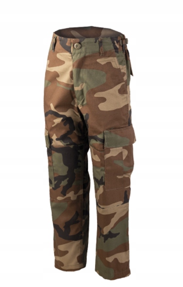 

Spodnie Bojówki Dziecięce Wojskowe Moro Wood L