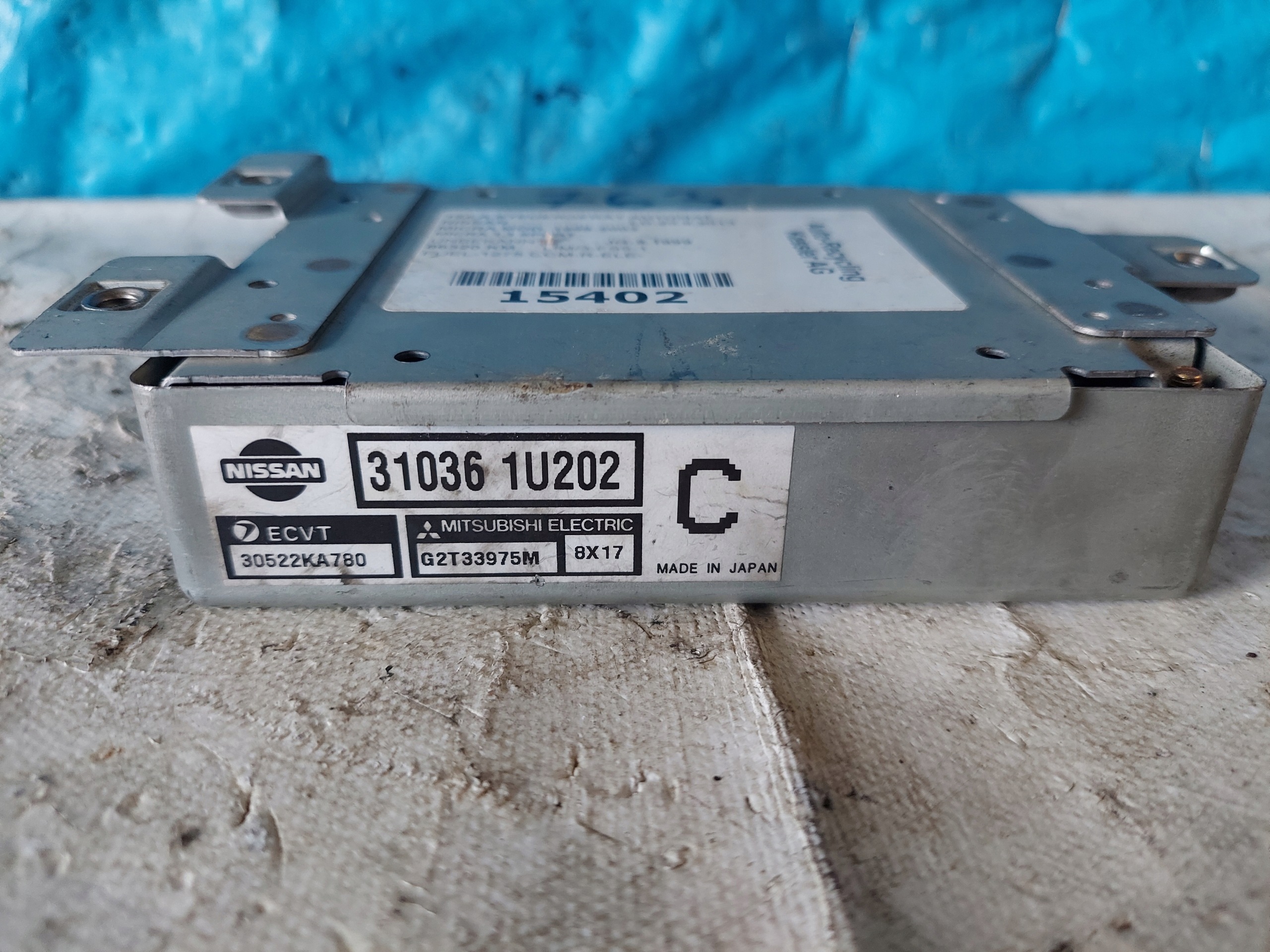 MICRA K11 1.3 16V 310361U202 Bedienteil Getriebe
