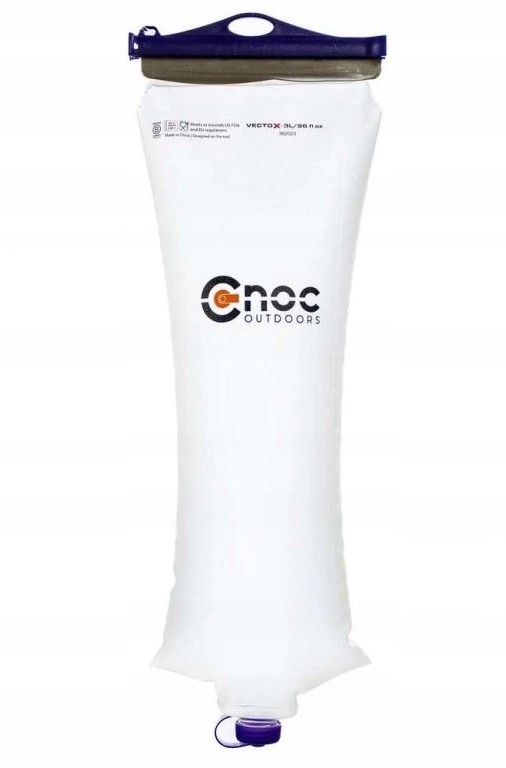 Worek na wodę Cnoc VectoX 3L Purpurowy 28mm do filtrów Sawyer Mini