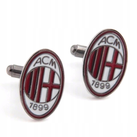 Manžetové knoflíčky na košili Ac Milán pro fanoušky