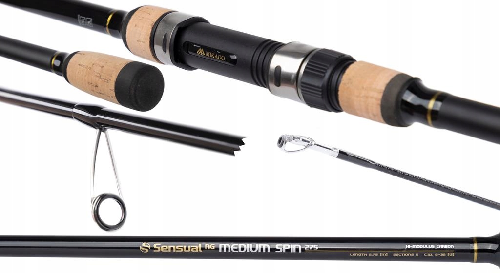 Mikado Sensual N.g. Medium Spin 235 cm 5-28 g Wędka Spinningowa