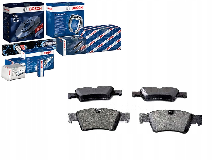 Sada Brzdových Destiček Bosch 607219 130470721